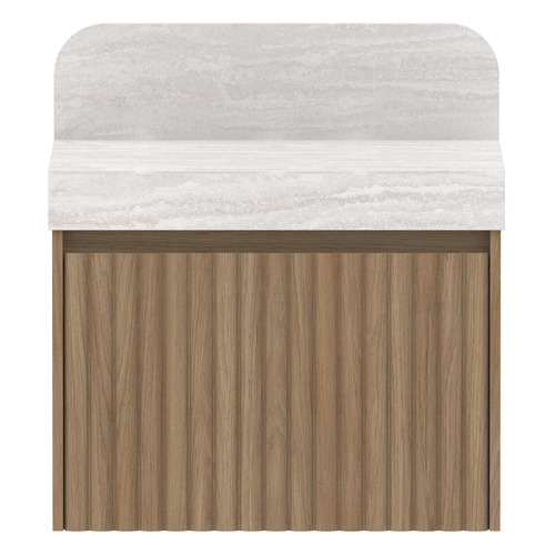 Harper 685mm Wall Hung Single Vanity with Solid Surface Countertop