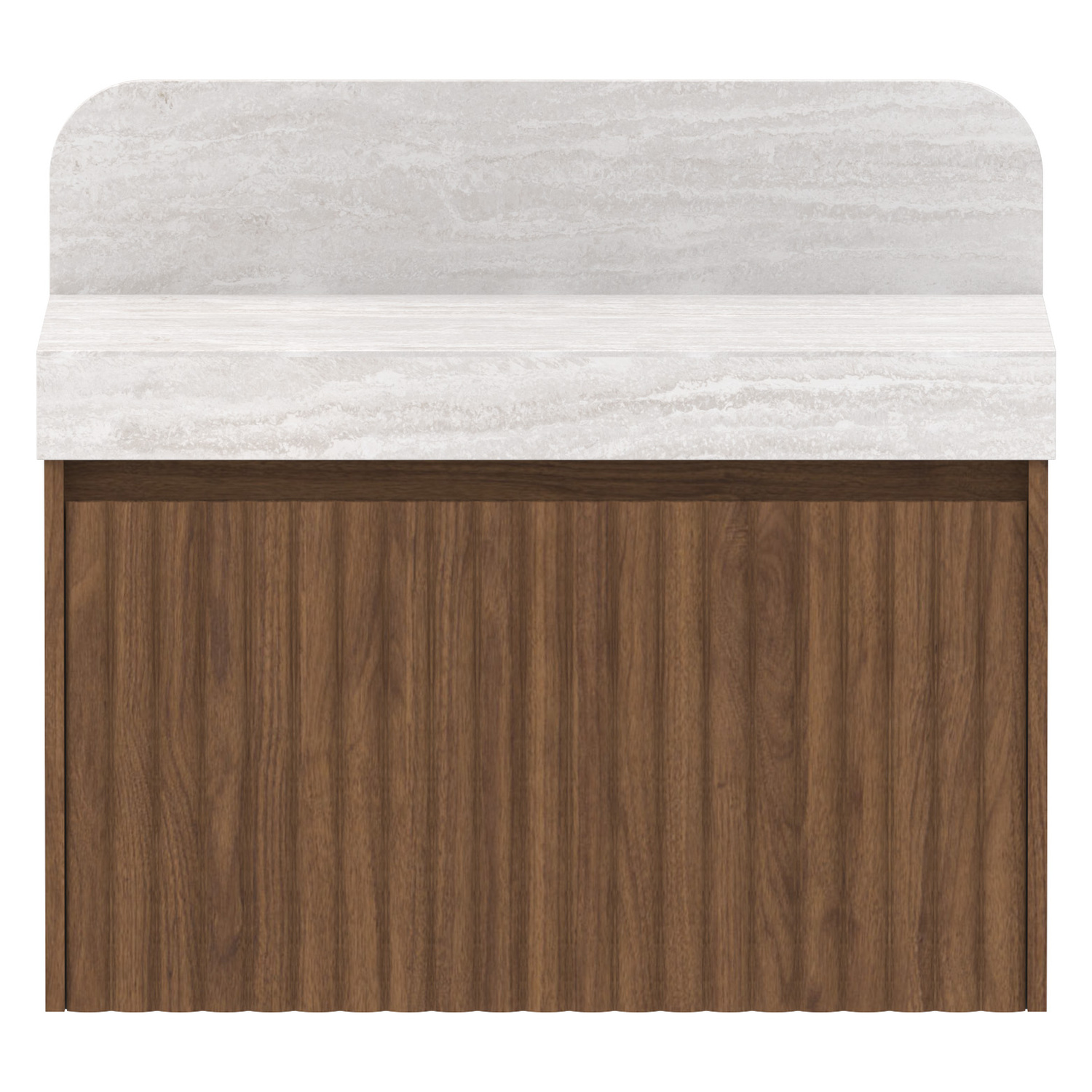 Harper 835mm Wall Hung Single Vanity with Solid Surface Countertop