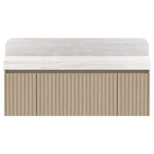 Harper 1435mm Wall Hung Single Vanity with Solid Surface Countertop