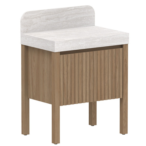 Harper 750mm Freestanding Single Vanity with Solid Surface Countertop