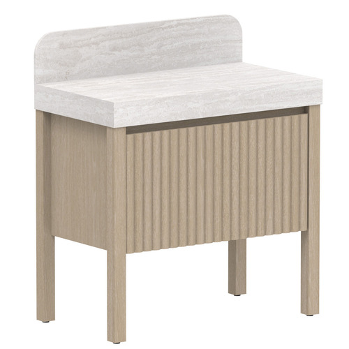 Harper 900mm Freestanding Single Vanity with Solid Surface Countertop