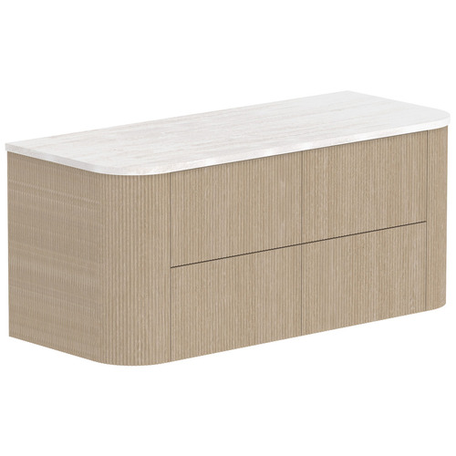 Thirroul 1200mm Wall Hung Single Vanity with Solid Surface Countertop