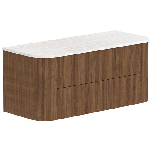 Thirroul 1200mm Wall Hung Single Vanity with Solid Surface Countertop