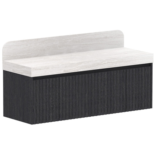 Harper 1435mm Wall Hung Single Vanity with Solid Surface Countertop