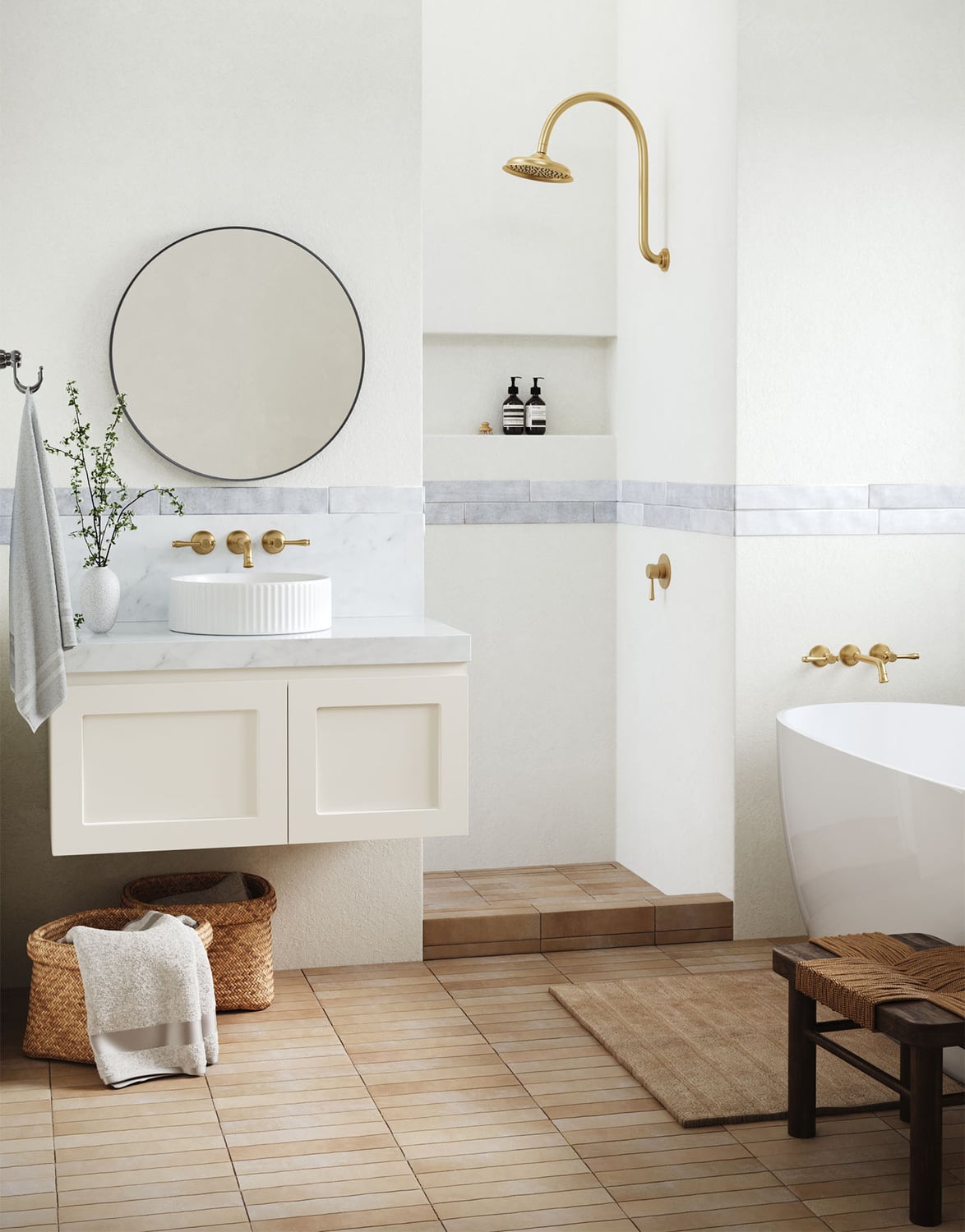 London 900mm Wall Hung Single Vanity