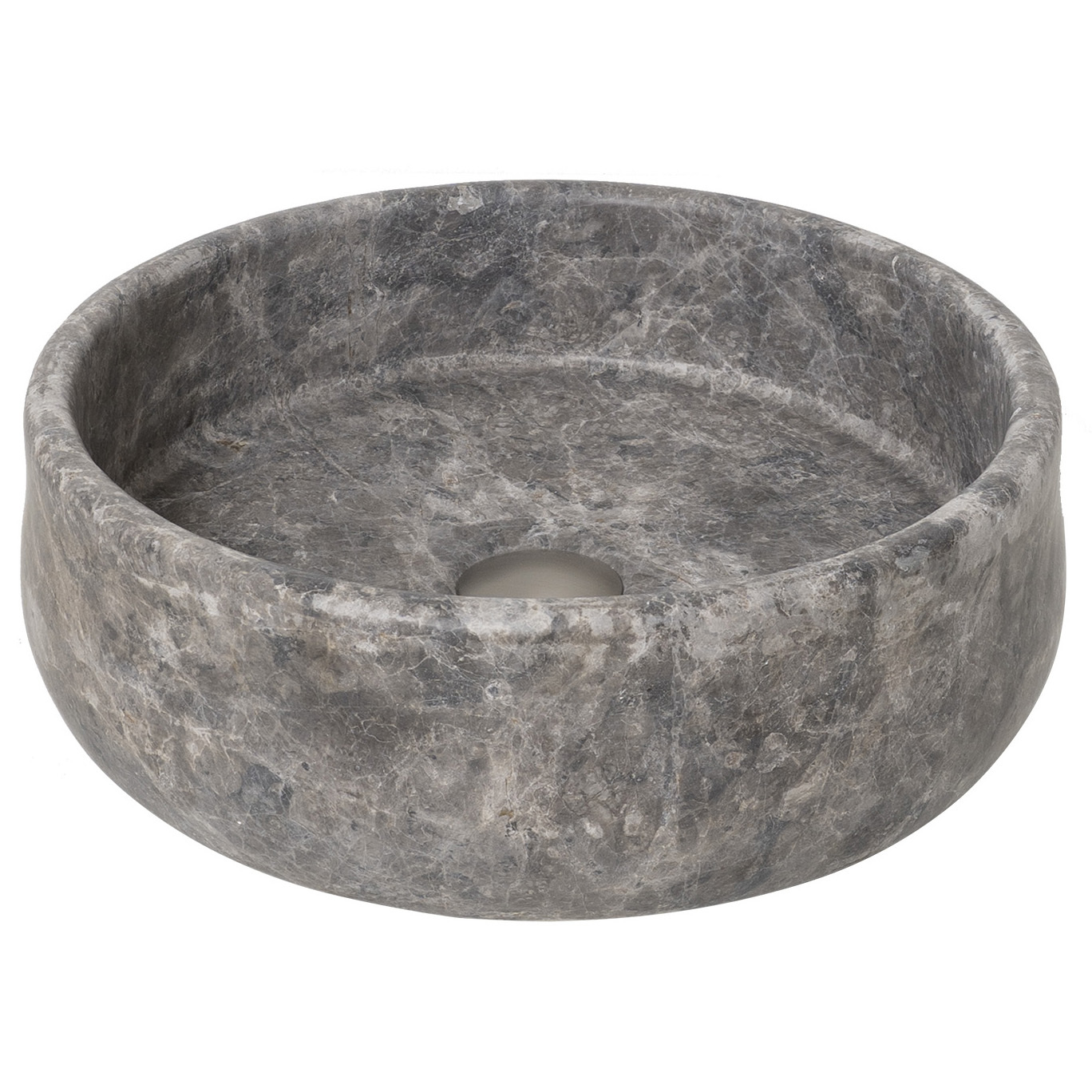 Arlo 400mm Manyana Round Stone Above Counter Basin