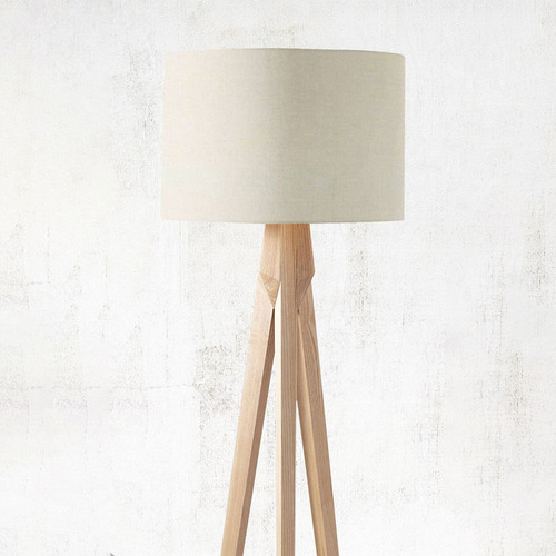 Cream Linen Lamp Shade Temple & ster