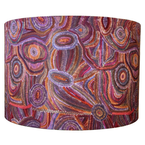 Ngapa Jukurrpa Aboriginal Lamp Shade Temple & ster