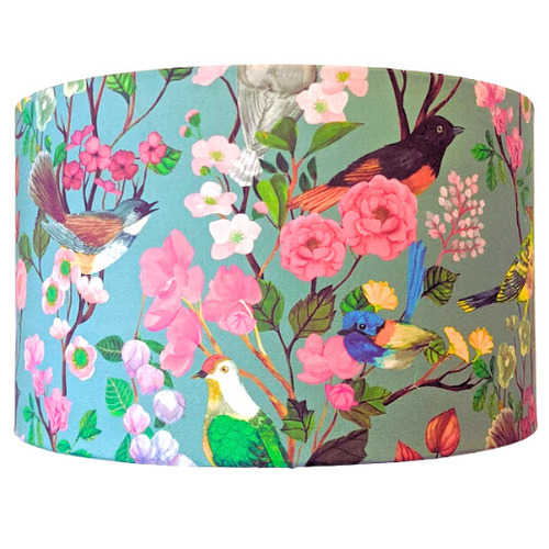 Birds Bloom Lamp Shade