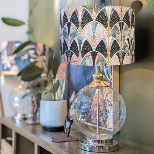 Marble Arches Cotton Lamp Shade