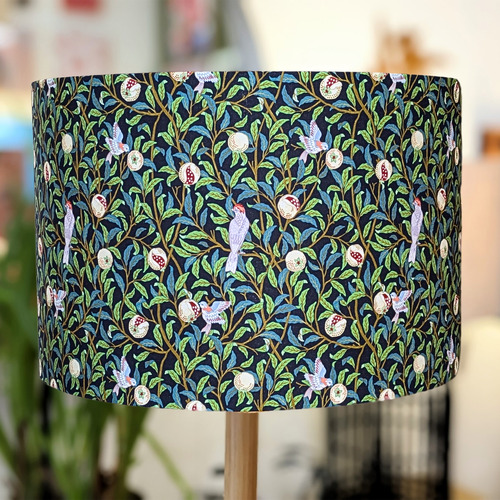 Bird & Pomegranate Lamp Shade