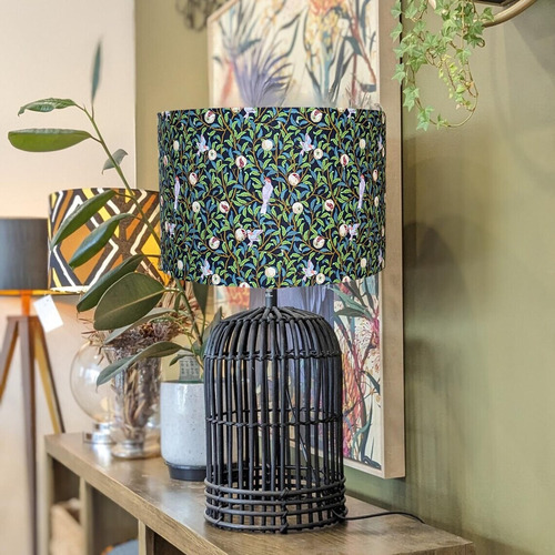 Bird & Pomegranate Lamp Shade