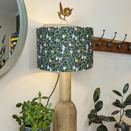 Bird & Pomegranate Lamp Shade
