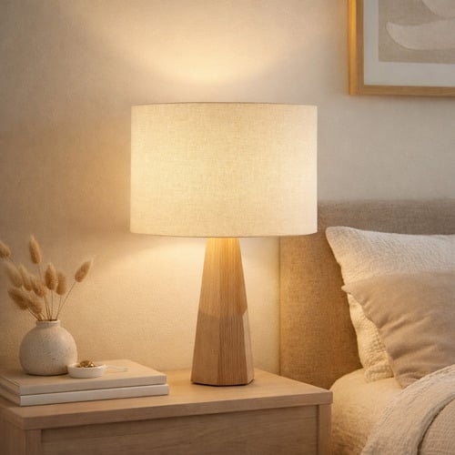 Liberty Cream Linen Lamp Shade