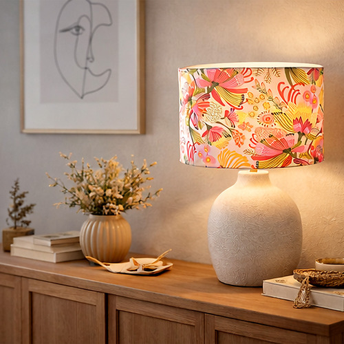 Wild Protea Lamp Canvas Shade
