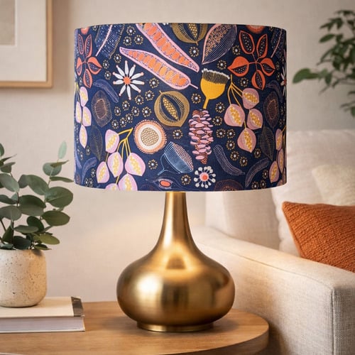 Australian Wild Flowers-Jocelyn Proust Cotton Lamp Shade