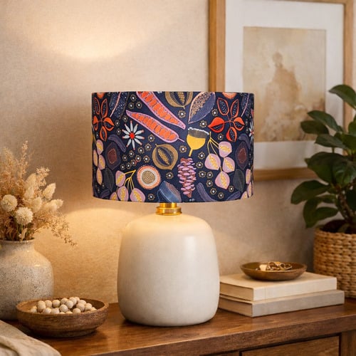 Australian Wild Flowers-Jocelyn Proust Cotton Lamp Shade