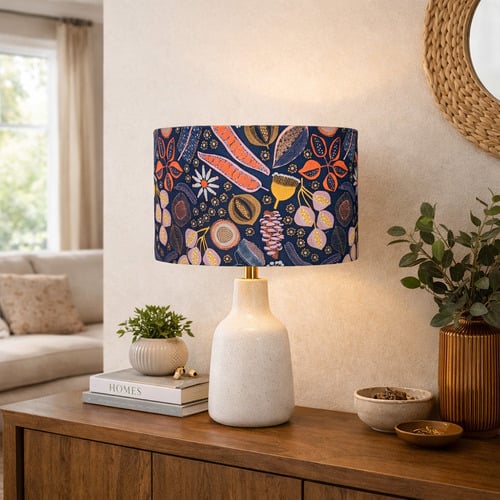 Australian Wild Flowers-Jocelyn Proust Cotton Lamp Shade