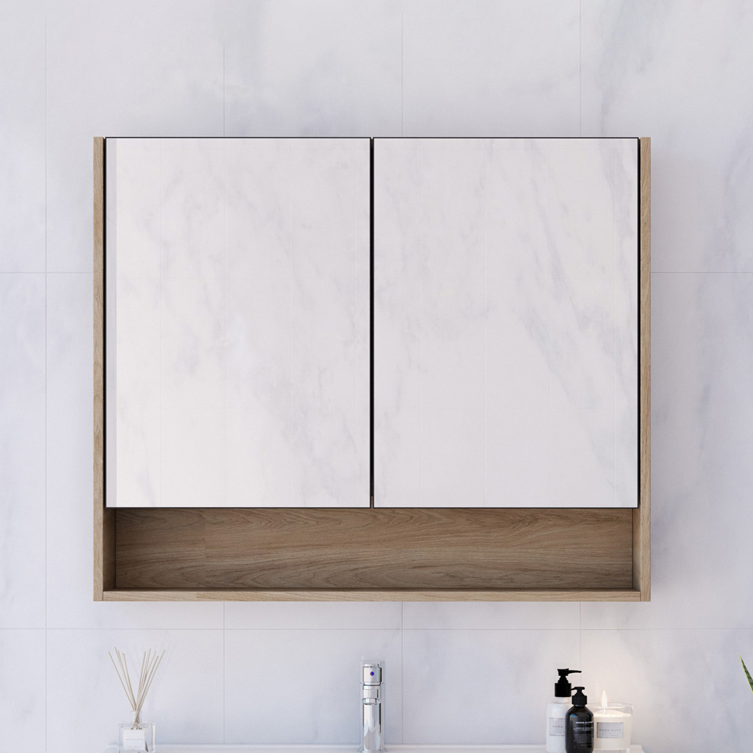 Sanremo 2 Door Shaving Cabinet