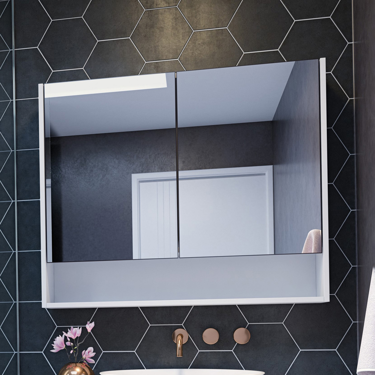 Sanremo 2 Door Shaving Cabinet