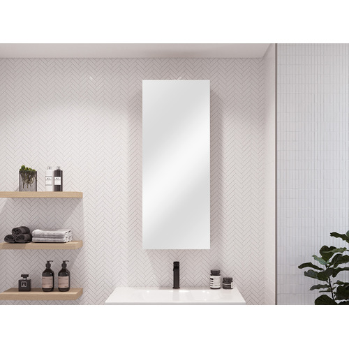 Jazz Single Door Wall Hung Shaving Cabinet