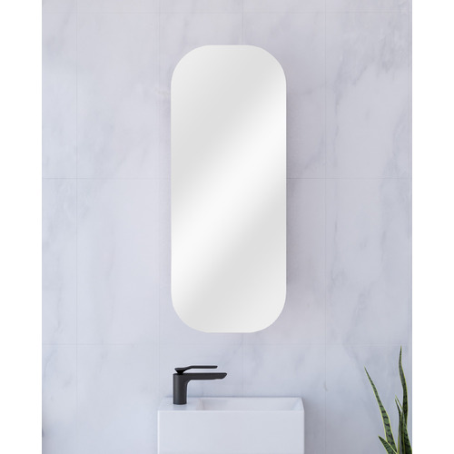 40cm Jazz Single Door Wall Hung Shaving Cabinet