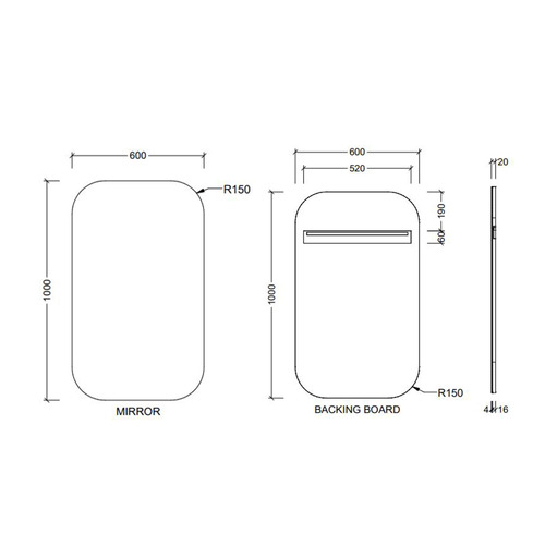 Jazz Arched Wall Mirror