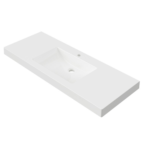 Grand 1200mm Countertop with Single Integrated Basin