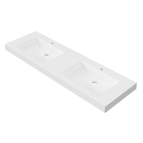 Grand 1500mm Countertop with Double Integrated Basin