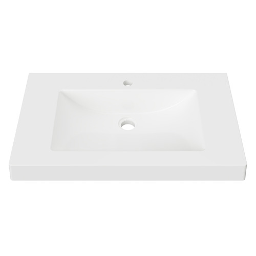 Grand 750mm Countertop with Single Integrated Basin