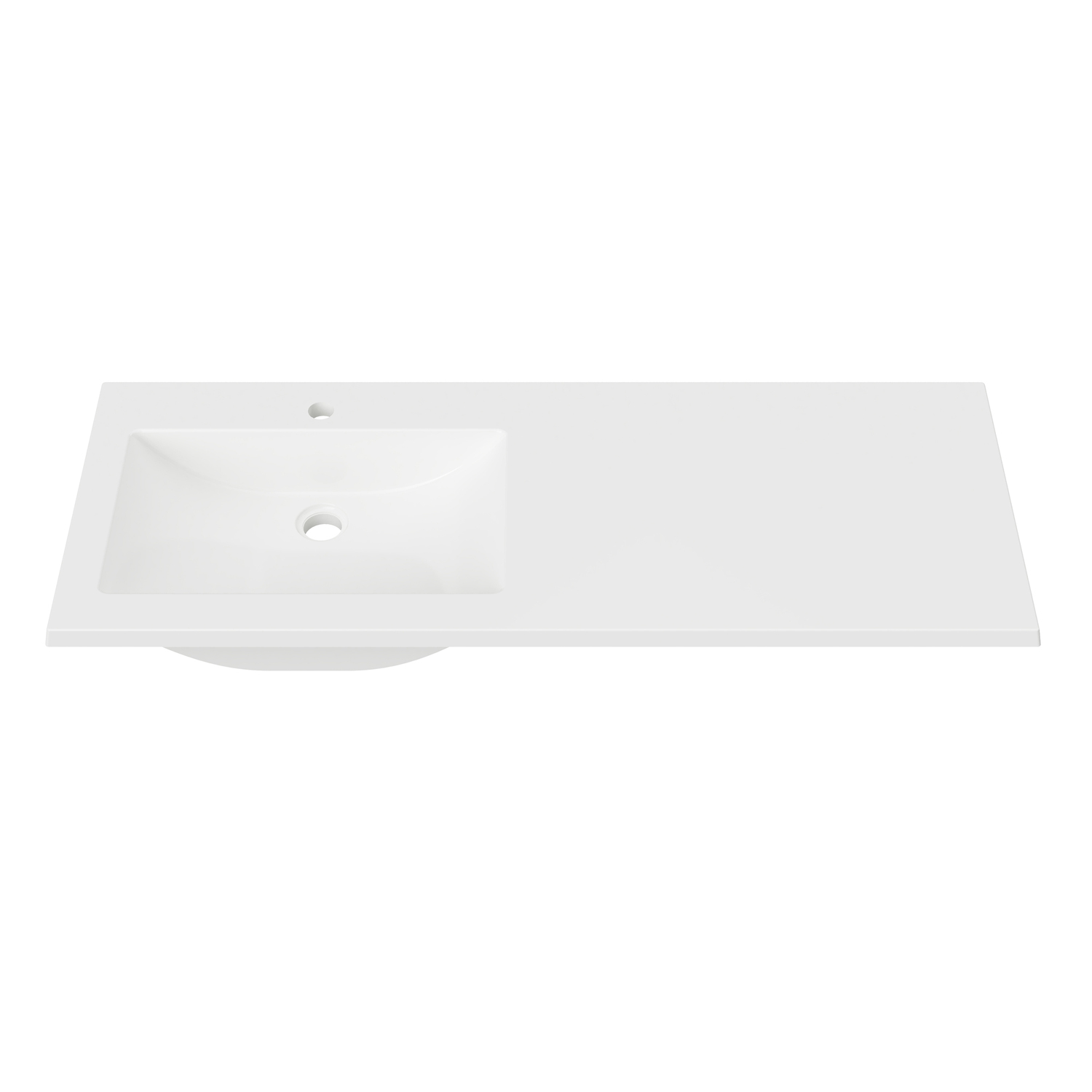Regal 1200mm Countertop with Left Single Integrated Basin