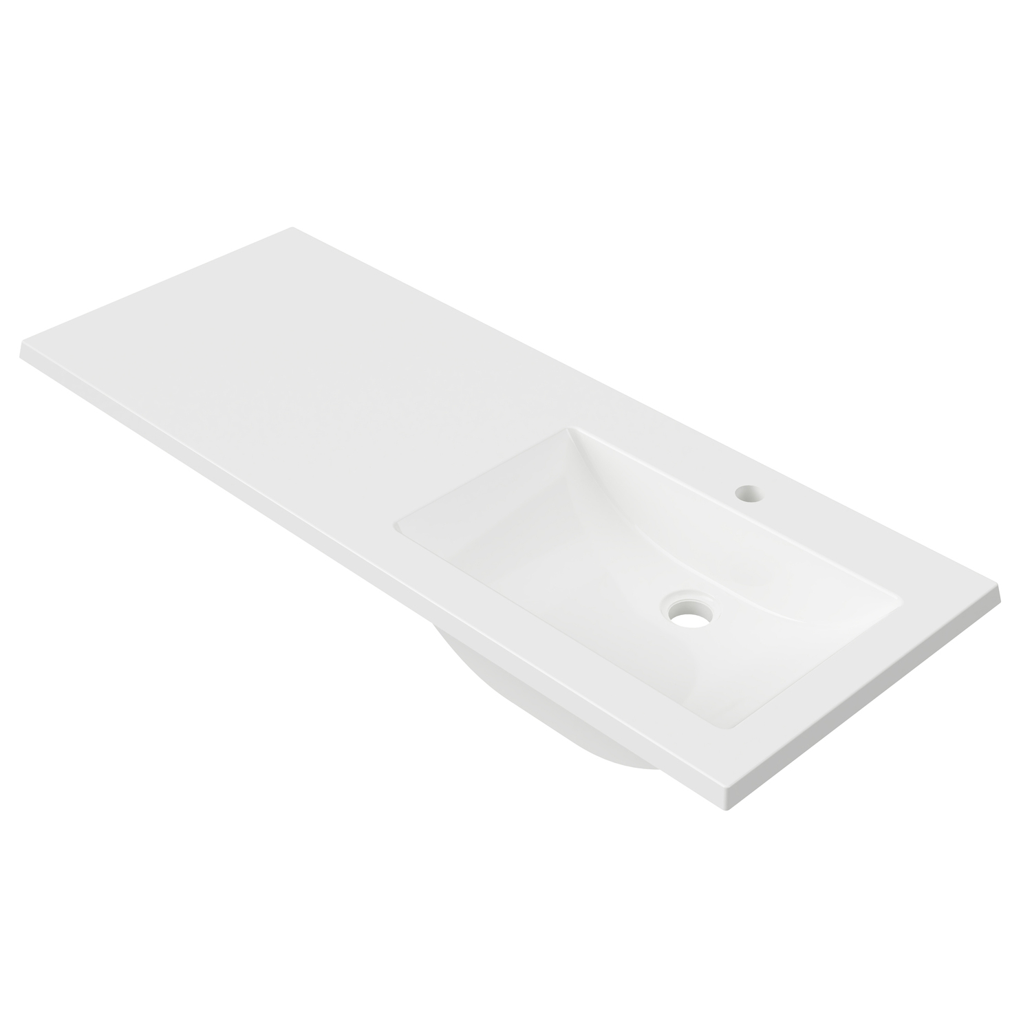 Regal 1200mm Countertop with Right Single Integrated Basin
