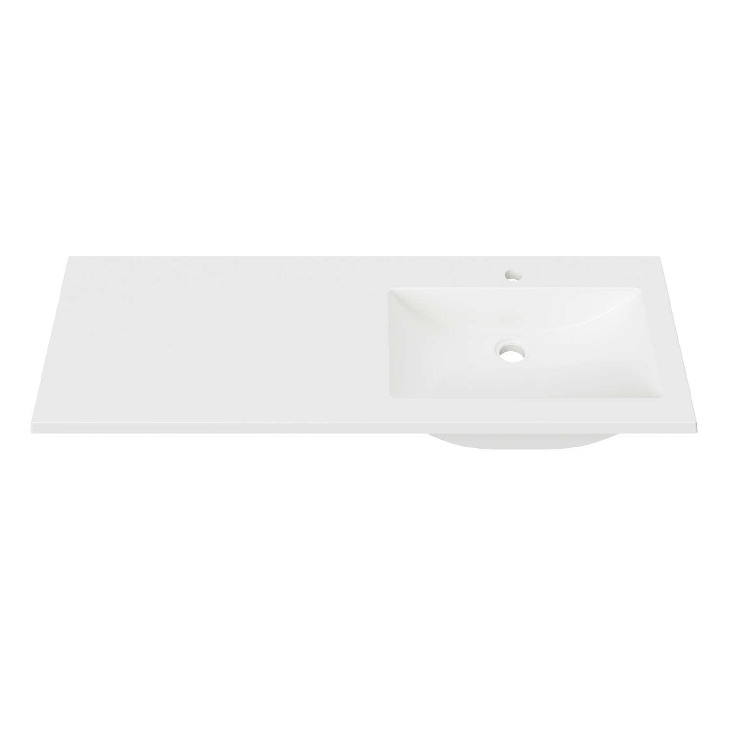 Regal 1200mm Countertop with Right Single Integrated Basin
