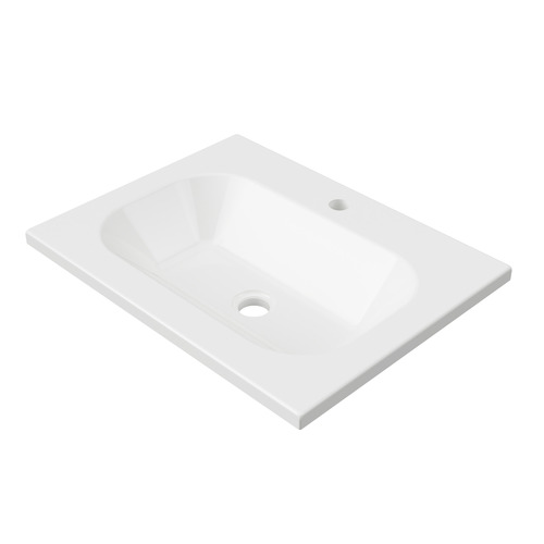 Stadium 600mm Countertop with Single Integrated Basin