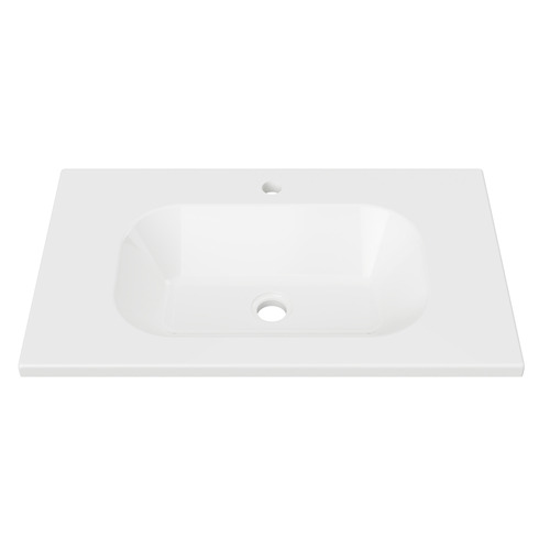 Stadium 750mm Countertop with Single Integrated Basin