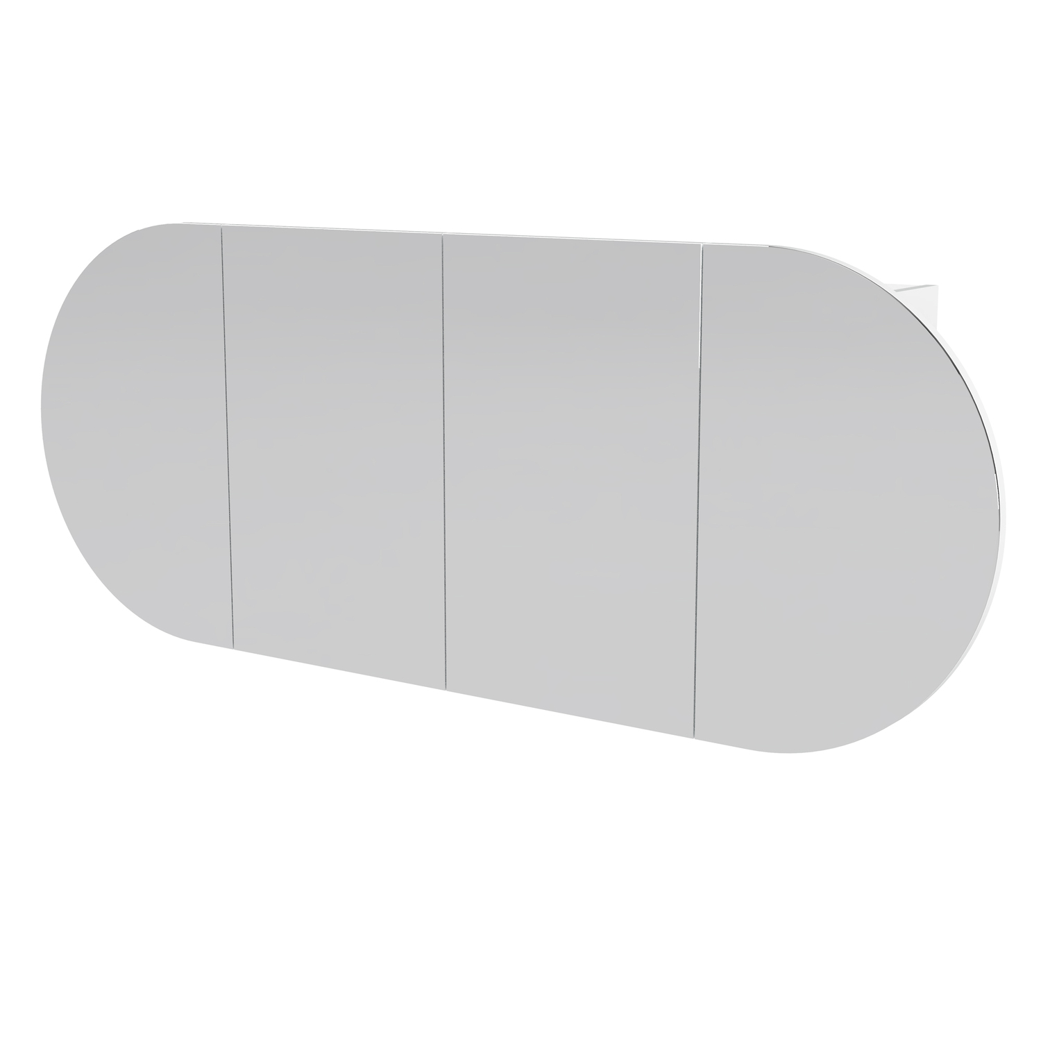 Ballad 1500mm Oval Mirrored Shaving Cabinet