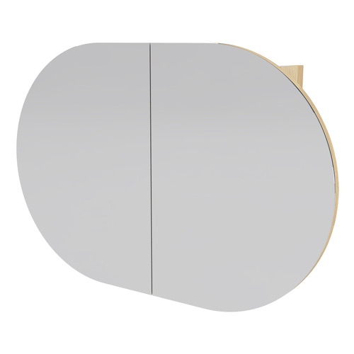 Ballad 900mm Oval Mirrored Shaving Cabinet