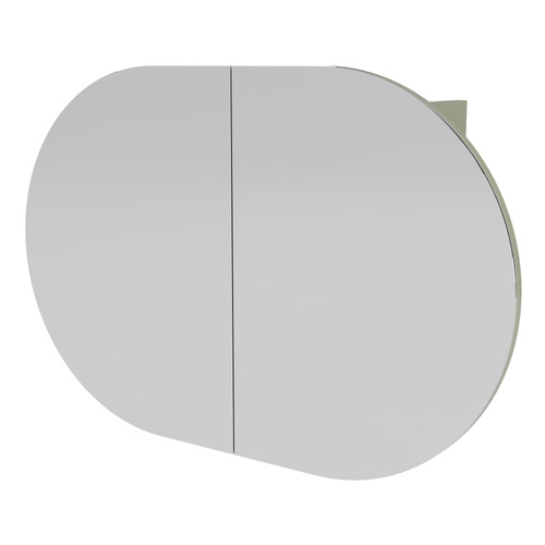 Ballad 900mm Oval Mirrored Shaving Cabinet