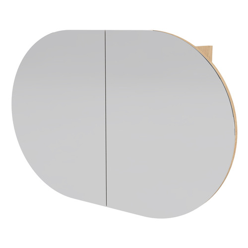 Ballad 900mm Oval Mirrored Shaving Cabinet