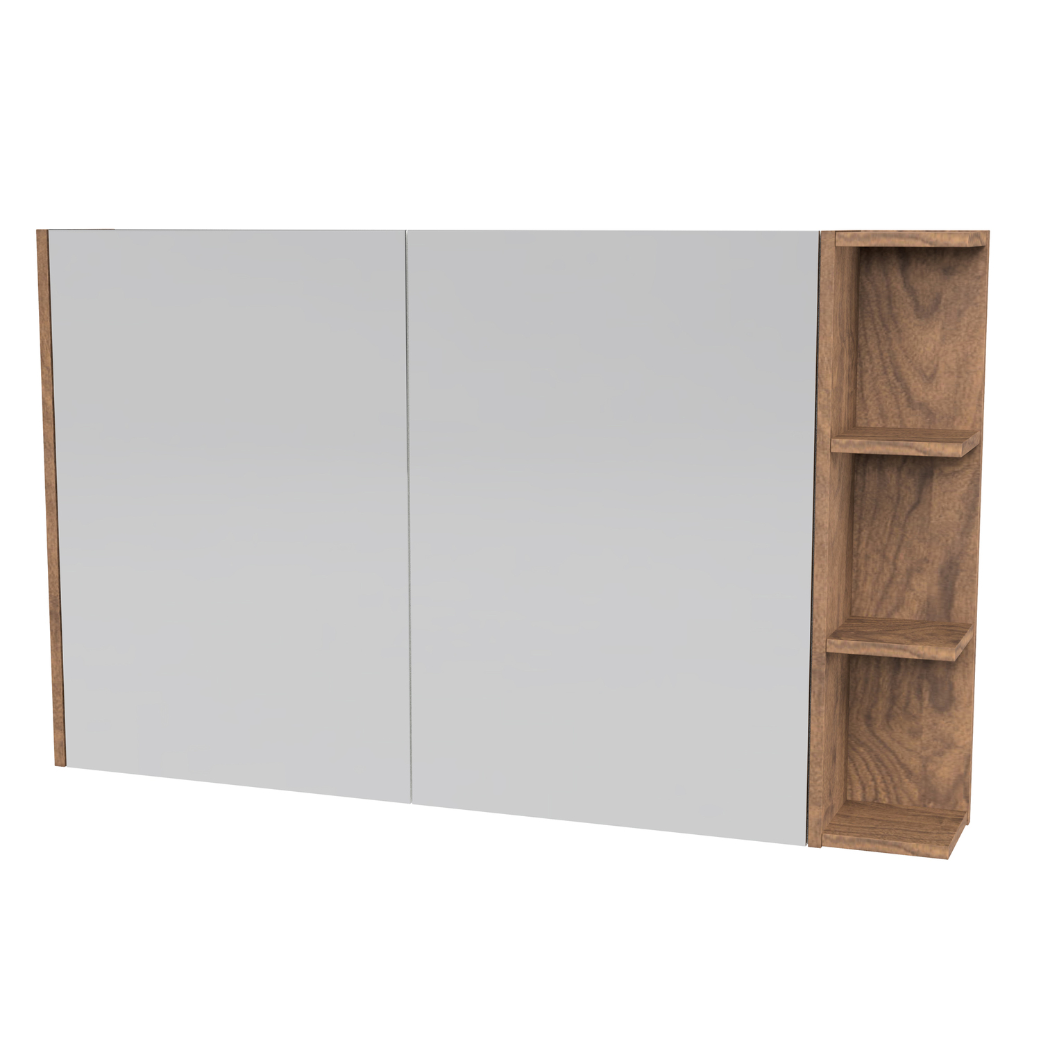 New York 1200mm Rectangle Mirrored Shaving Cabinet