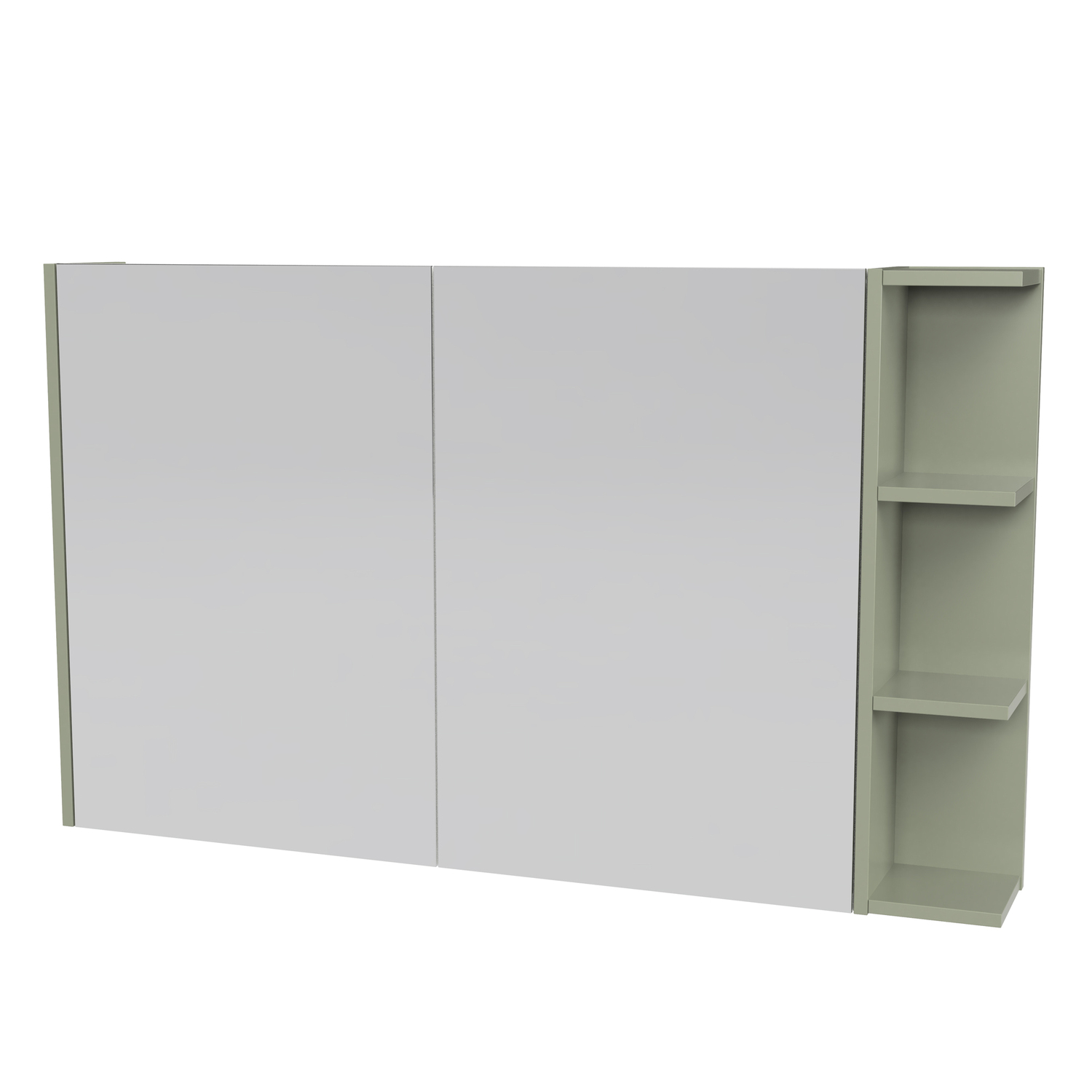 New York 1200mm Rectangle Mirrored Shaving Cabinet