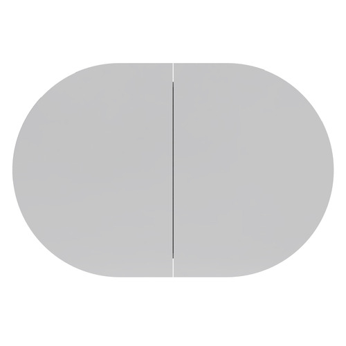 Ballad 900mm Oval Mirrored Shaving Cabinet