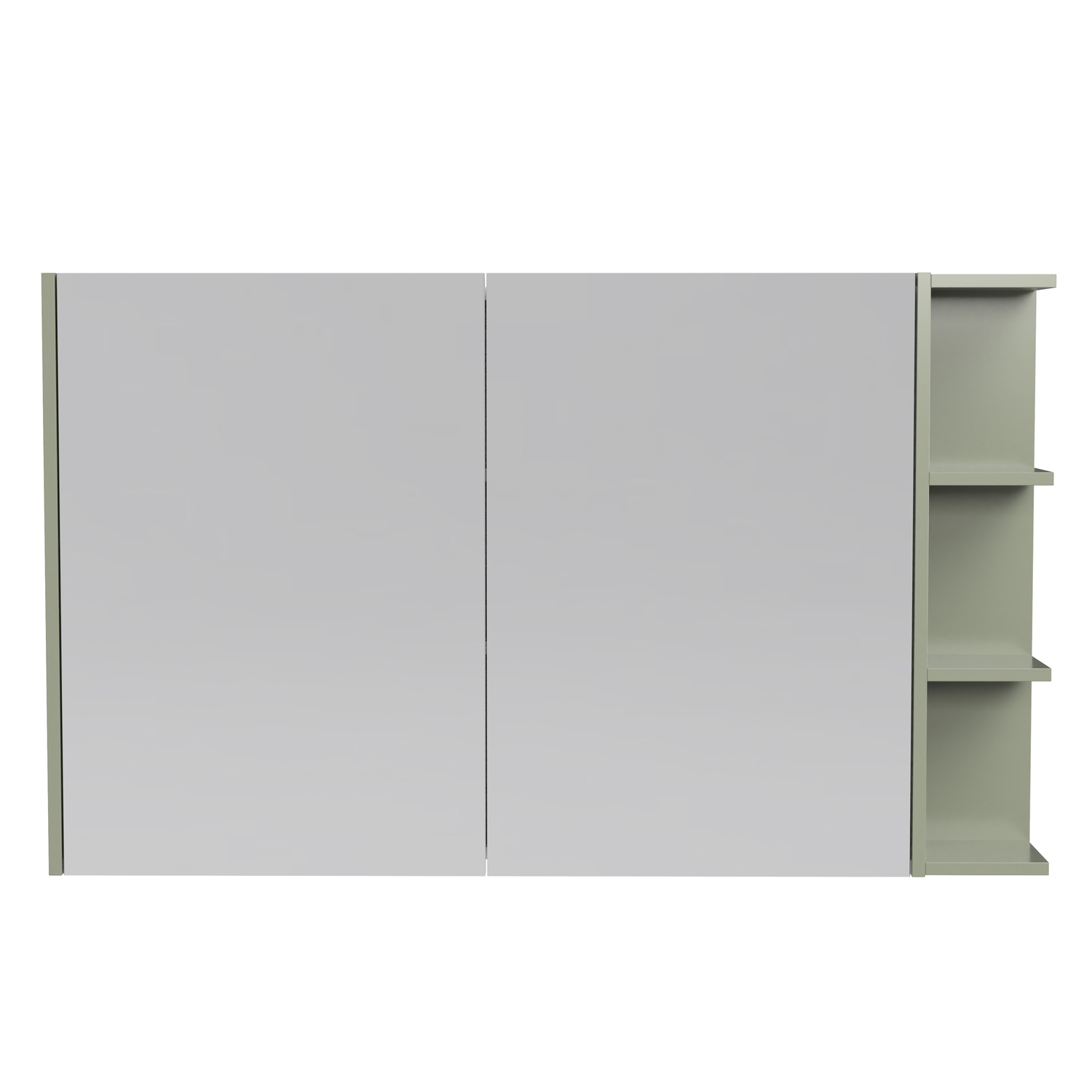 New York 1200mm Rectangle Mirrored Shaving Cabinet