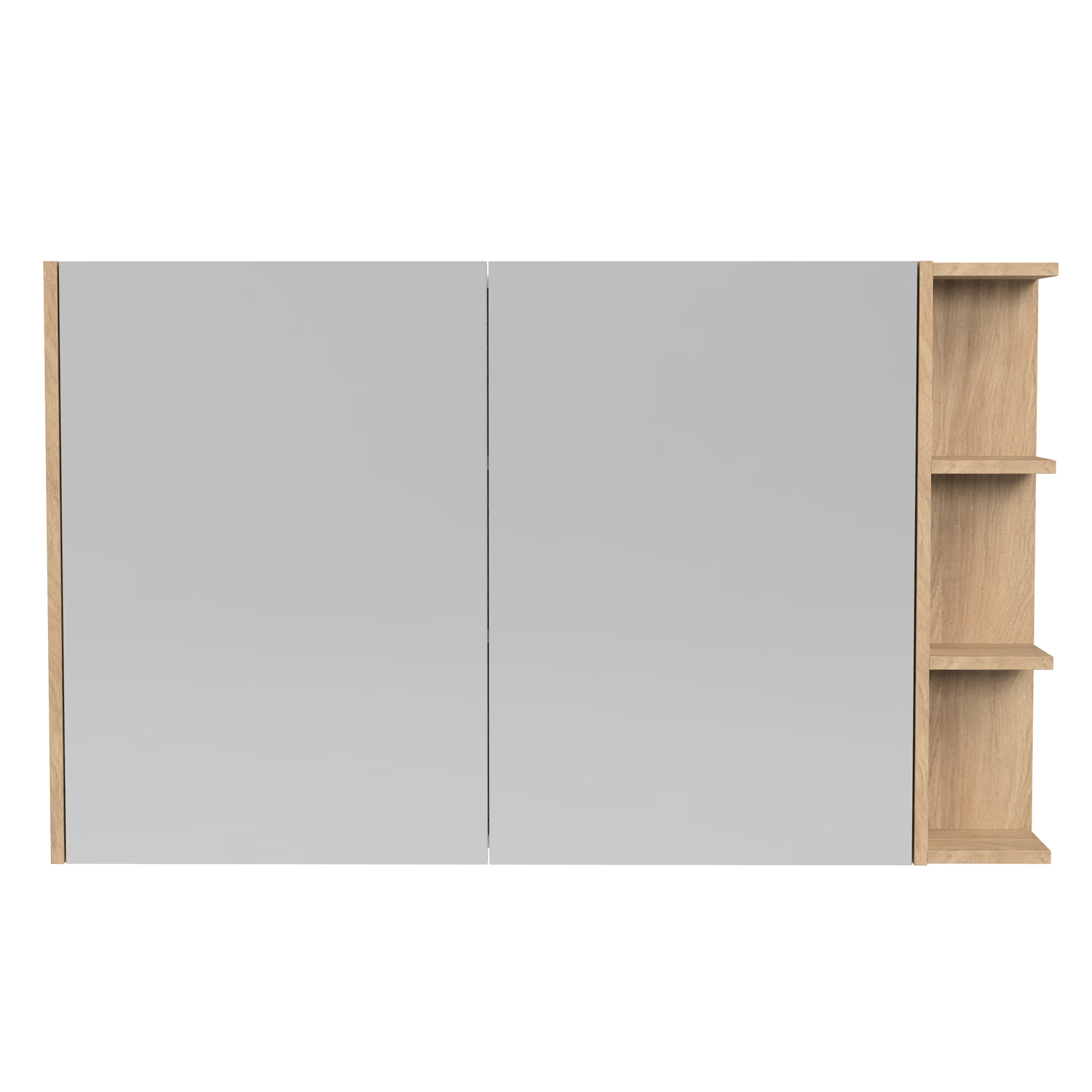 New York 1200mm Rectangle Mirrored Shaving Cabinet
