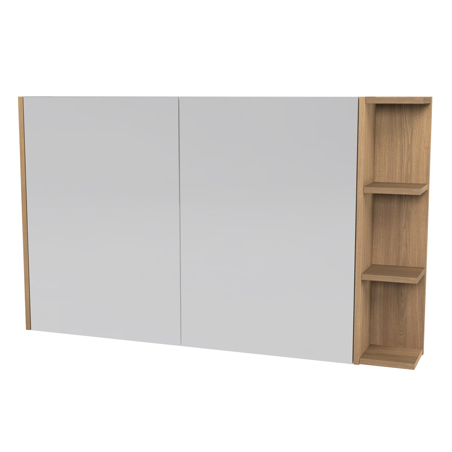 New York 1200mm Rectangle Mirrored Shaving Cabinet