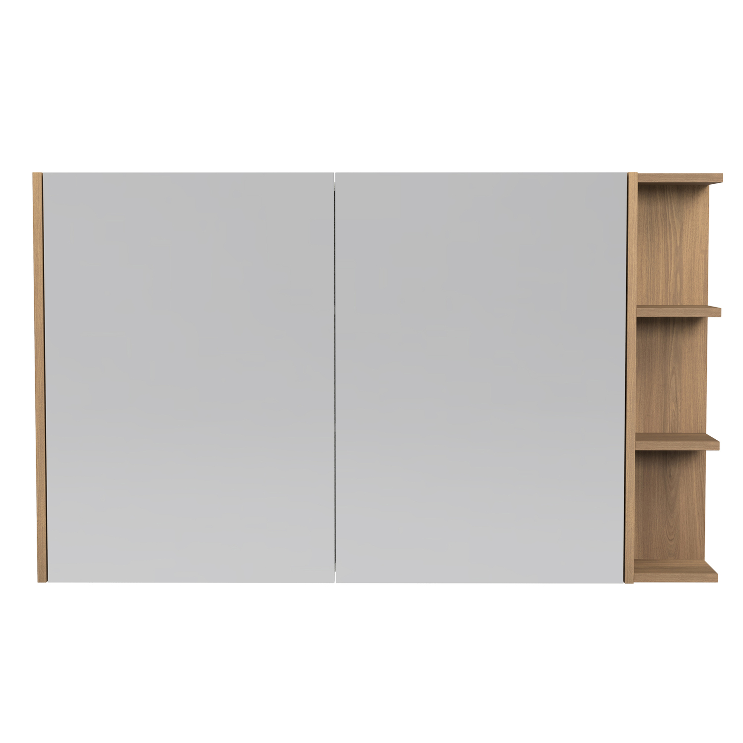 New York 1200mm Rectangle Mirrored Shaving Cabinet