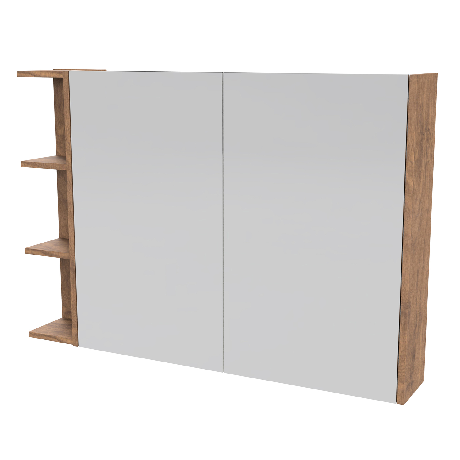 New York 1050mm Mirrored Shaving Cabinet