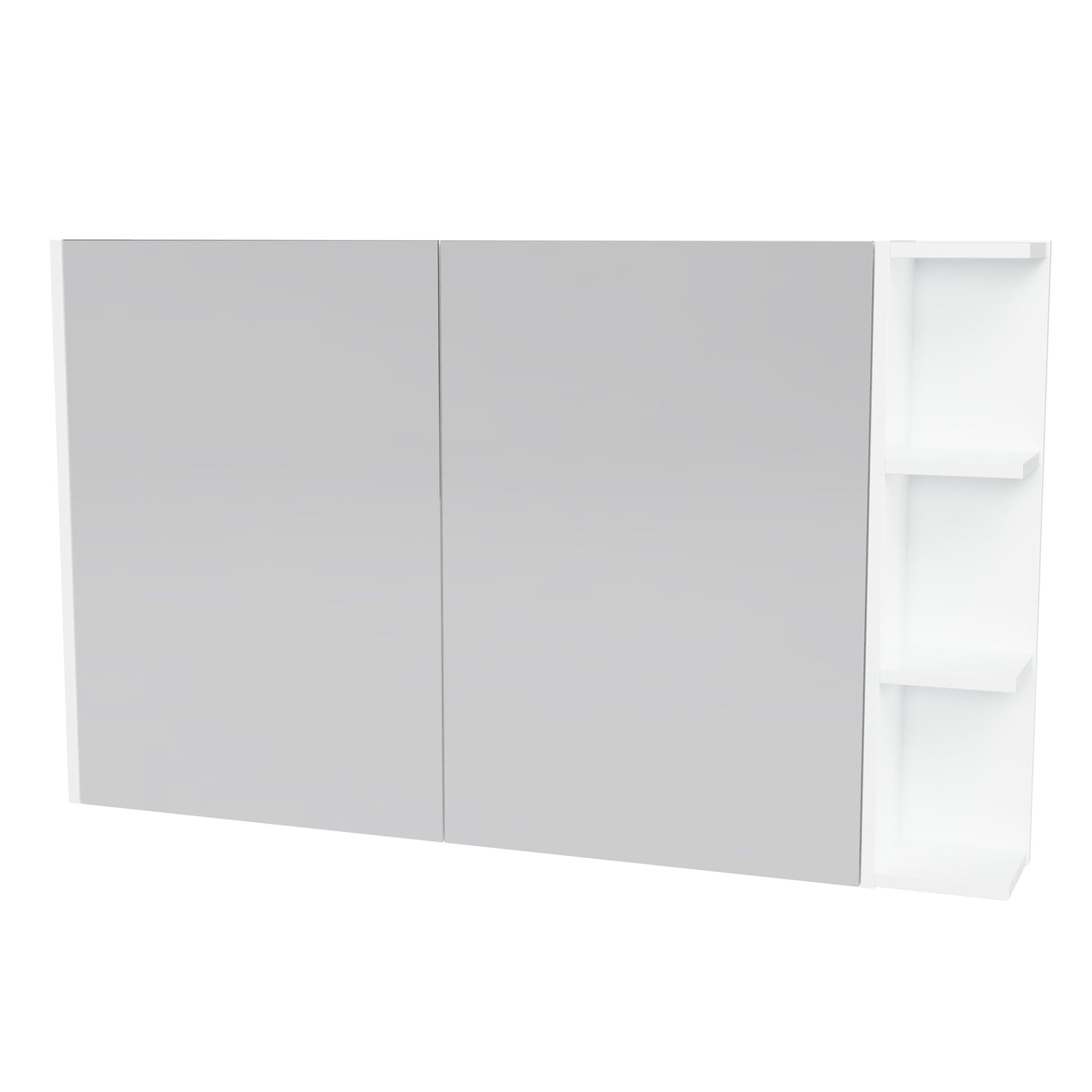 New York 1200mm Rectangle Mirrored Shaving Cabinet