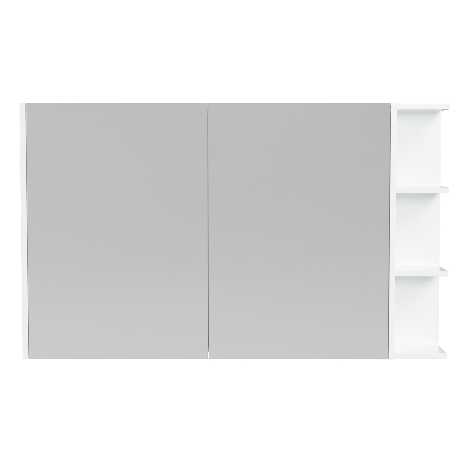 New York 1200mm Rectangle Mirrored Shaving Cabinet