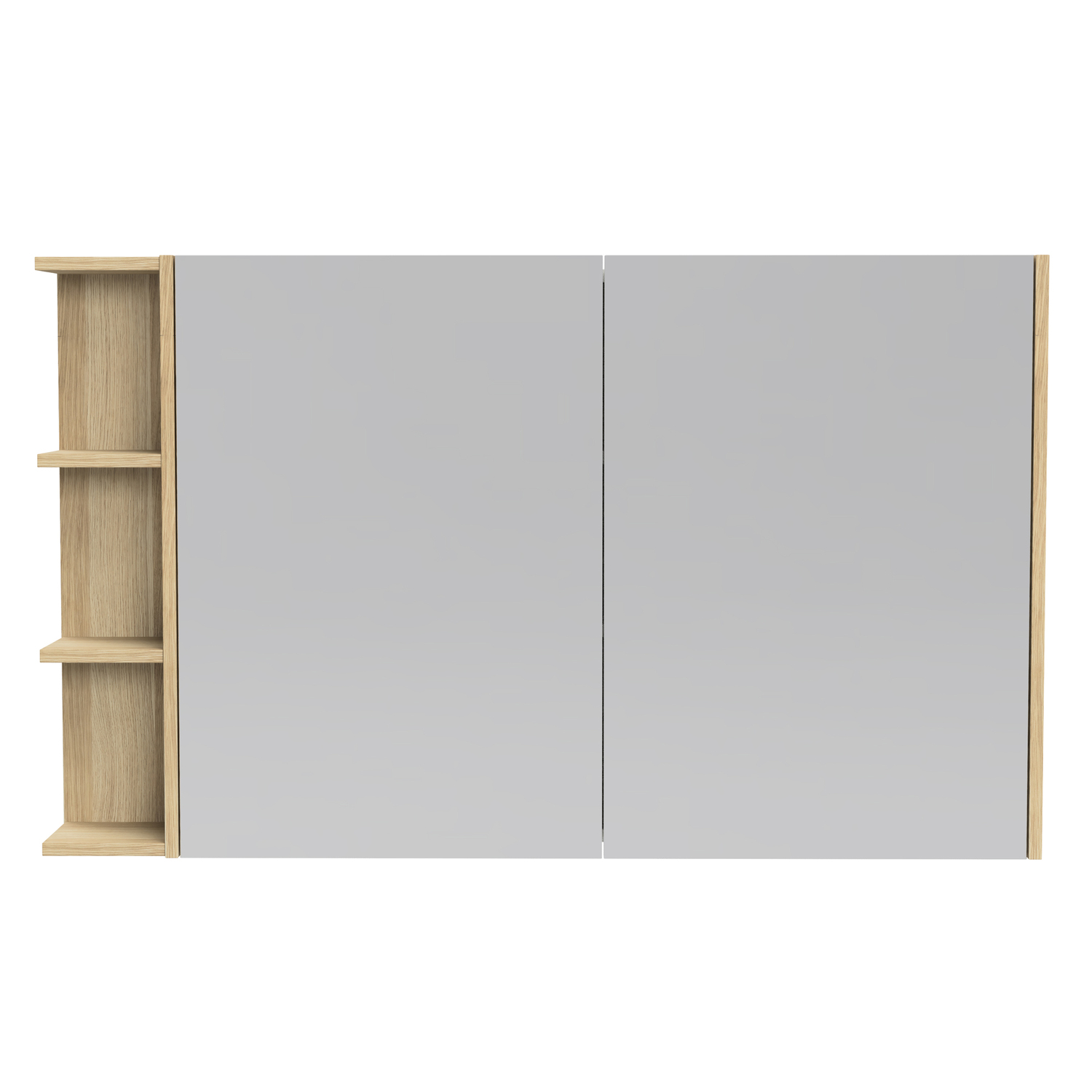New York 1200mm Rectangle Mirrored Shaving Cabinet